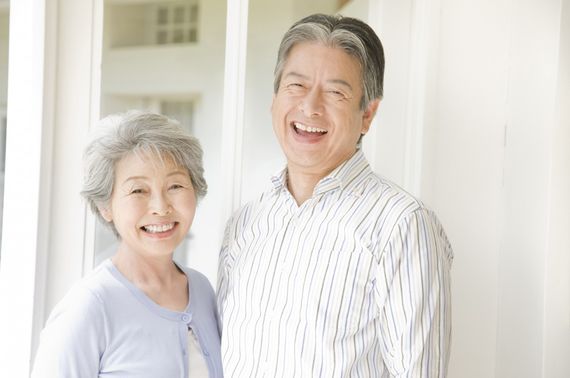 健康の老夫婦